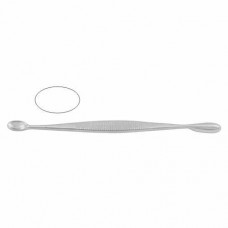 Volkmann Bone Curette Double Ended - Oval/Oval Stainless Steel, 14.5 cm - 5 3/4"